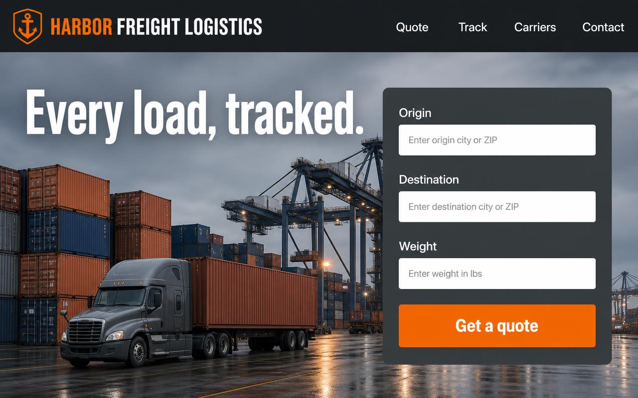 Harbor Freight — Logistics