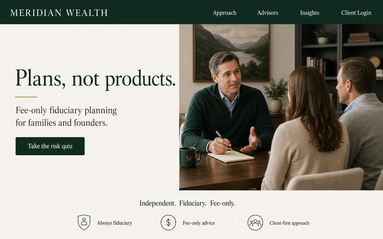 Meridian Wealth — Finance